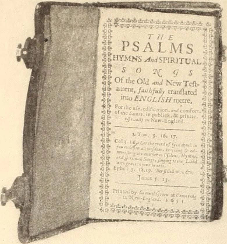 An illustration from Early America bookbinding and kindred subjects, 1902, leaf 8