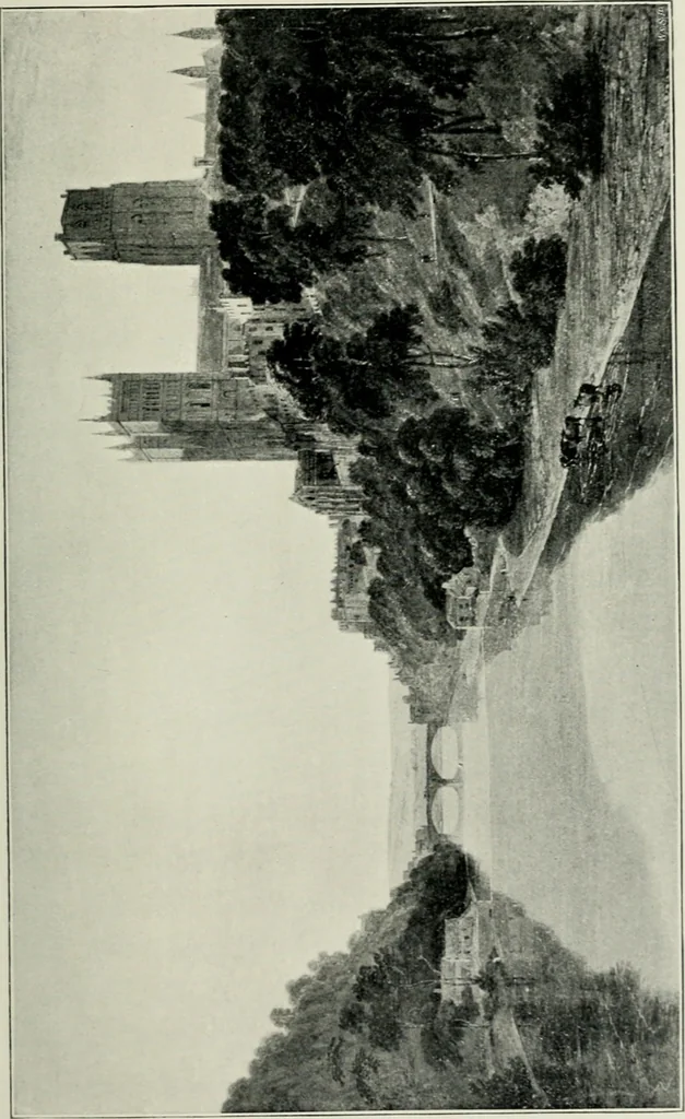 An illustration from The earlier English water-colour painters, 1897, leaf 266