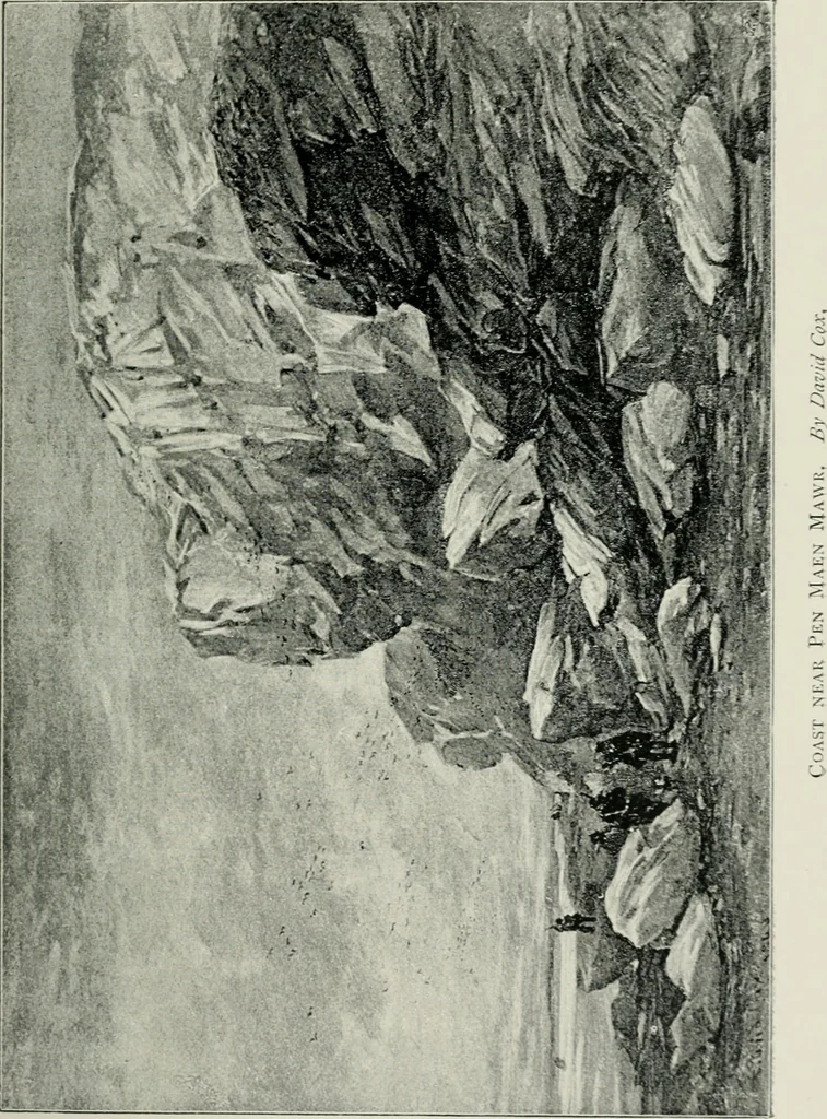 An illustration from The earlier English water-colour painters, 1897, leaf 304