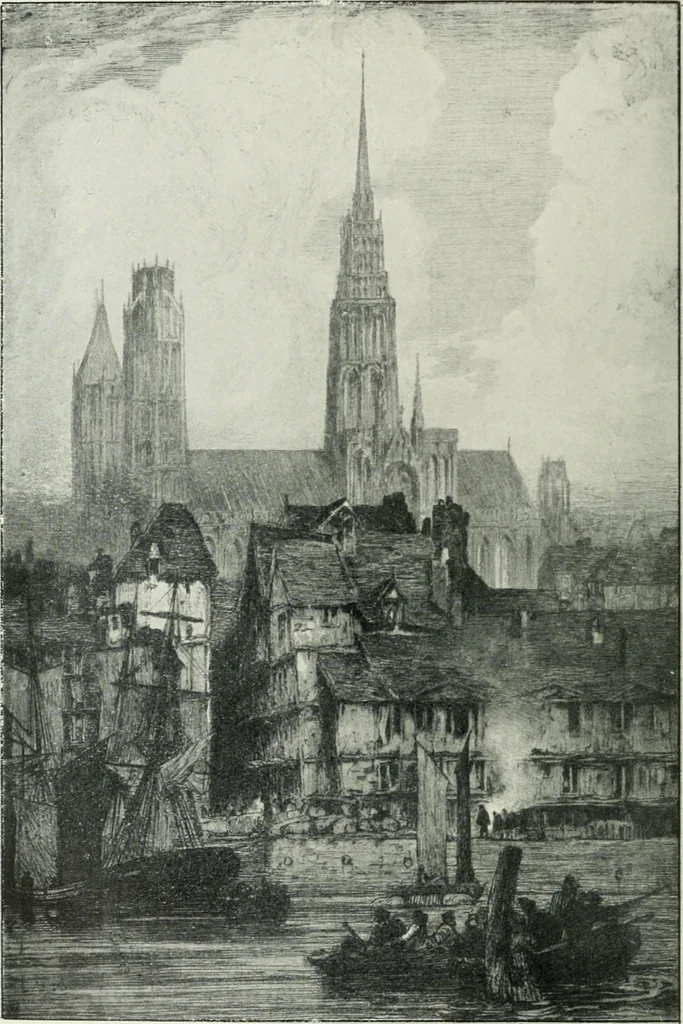 An illustration from The earlier English water-colour painters, 1897, leaf 7