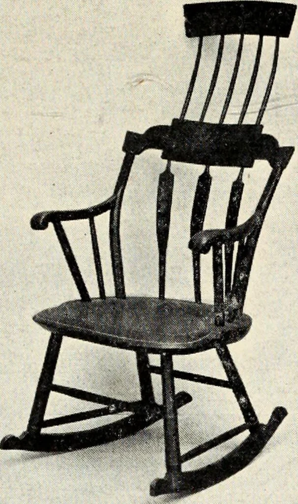 An illustration from Early American craftsmen, 1920, leaf 100