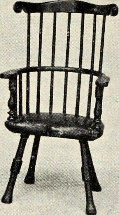 An illustration from Early American craftsmen, 1920, leaf 100