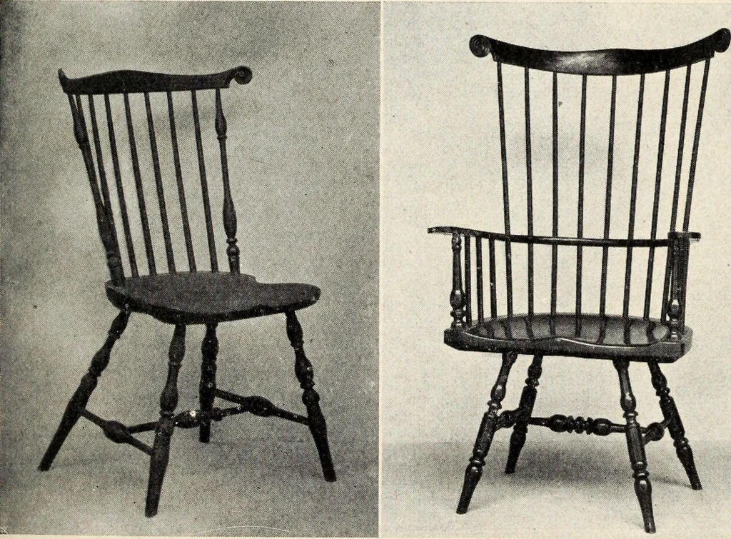 An illustration from Early American craftsmen, 1920, leaf 100