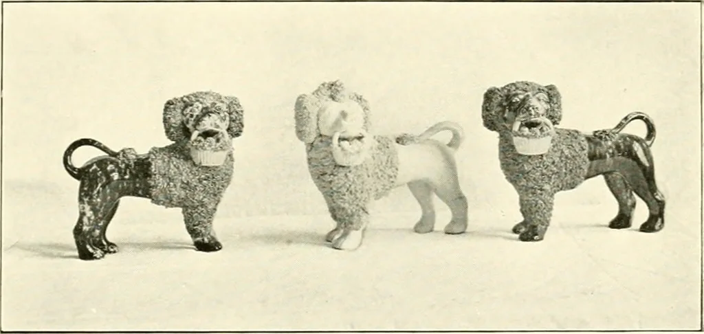 An illustration from Early American folk pottery, including the history of Bennington pottery, 1918, leaf 68