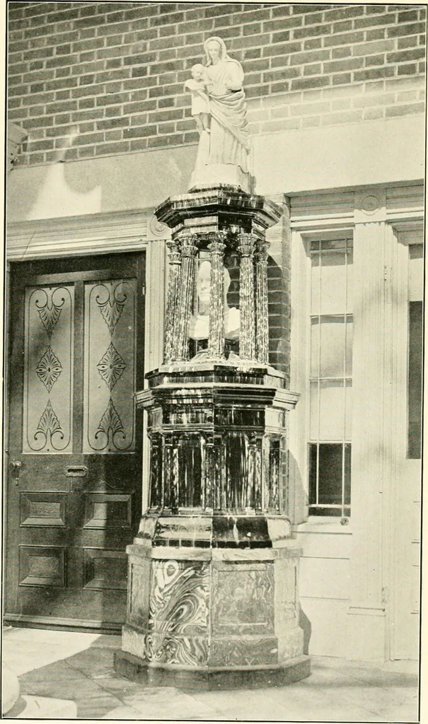 An illustration from Early American folk pottery, including the history of Bennington pottery, 1918, leaf 84