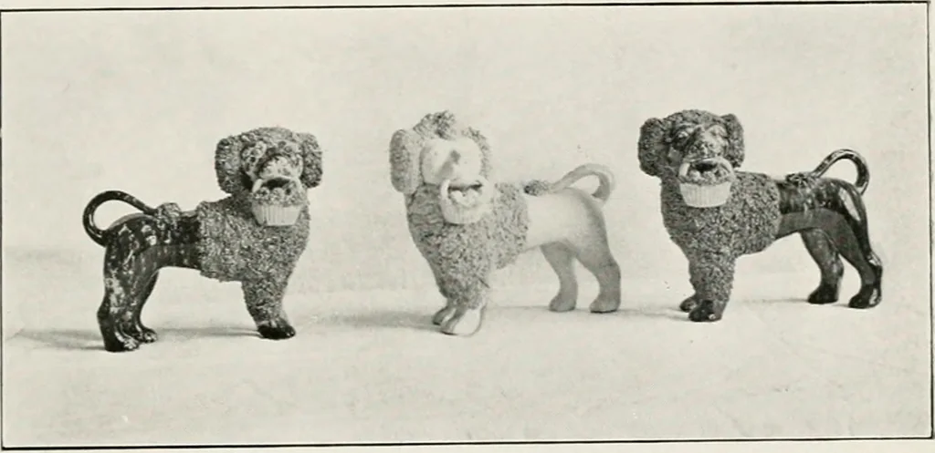 An illustration from Early American folk pottery, including the history of Bennington pottery, 1918, leaf 69