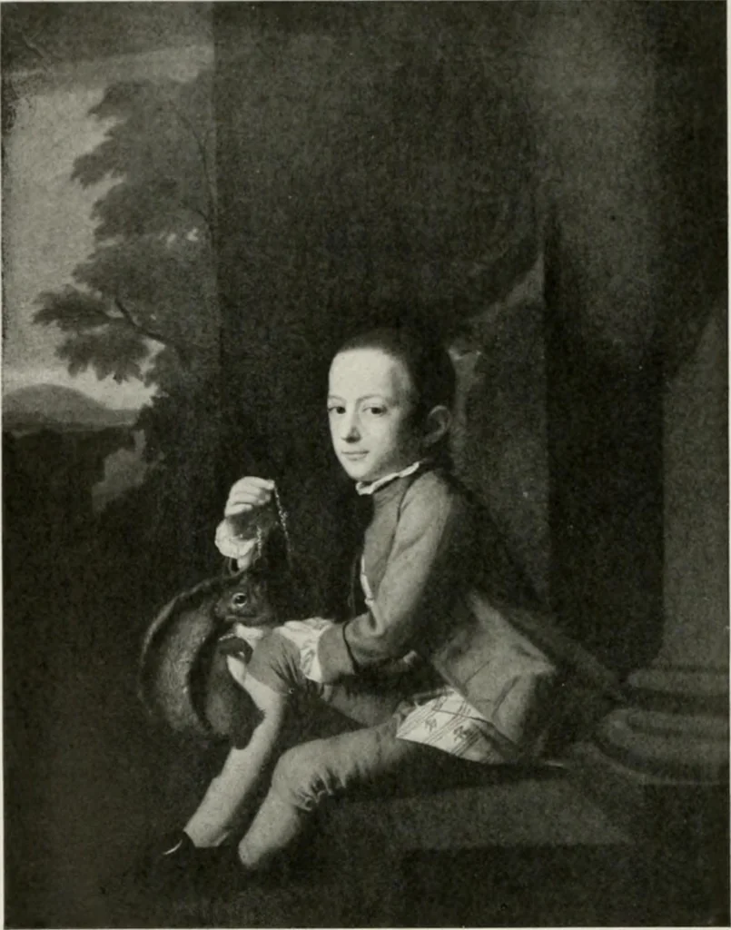 An illustration from Early American paintings; catalogue of an exhibition held in the Museum of the Brooklyn Institute of Arts and Sciences, Brooklyn, February 3d to March 12th, 1917, 1917, leaf 83
