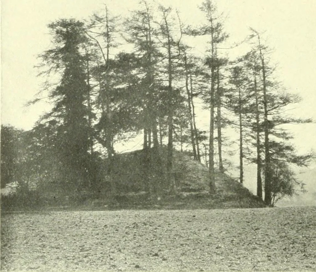 An illustration from Early British trackways : moats, mounds, camps, and sites, 1922, leaf 20