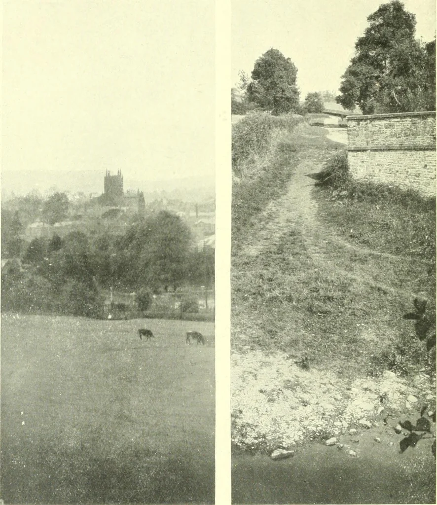 An illustration from Early British trackways : moats, mounds, camps, and sites, 1922, leaf 24