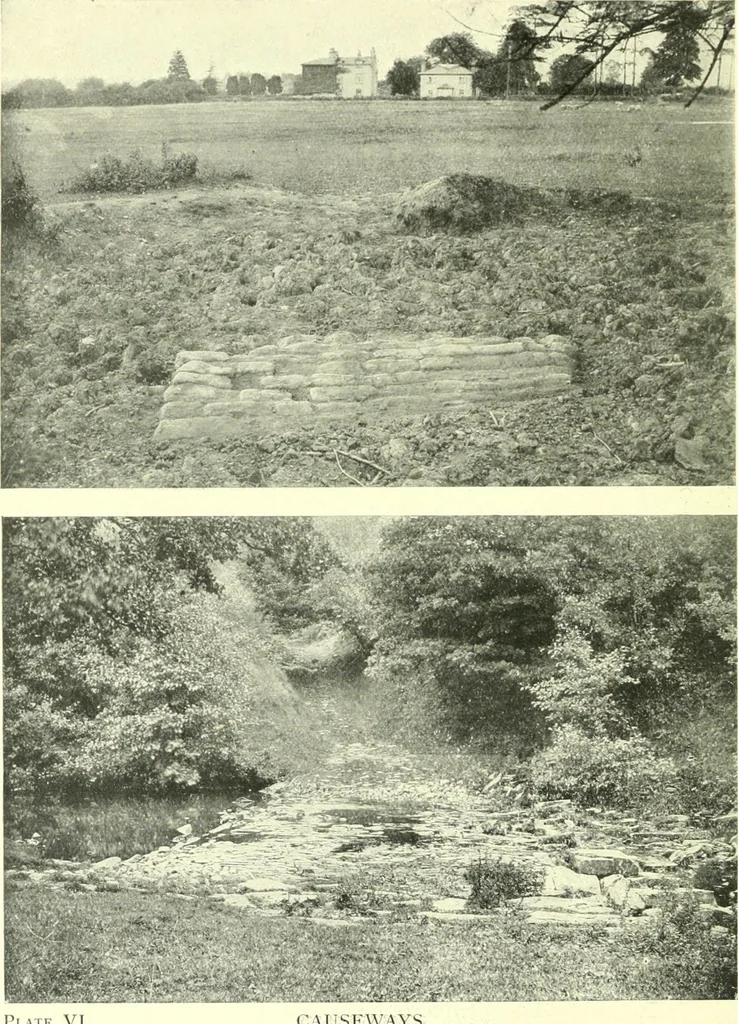 An illustration from Early British trackways : moats, mounds, camps, and sites, 1922, leaf 30