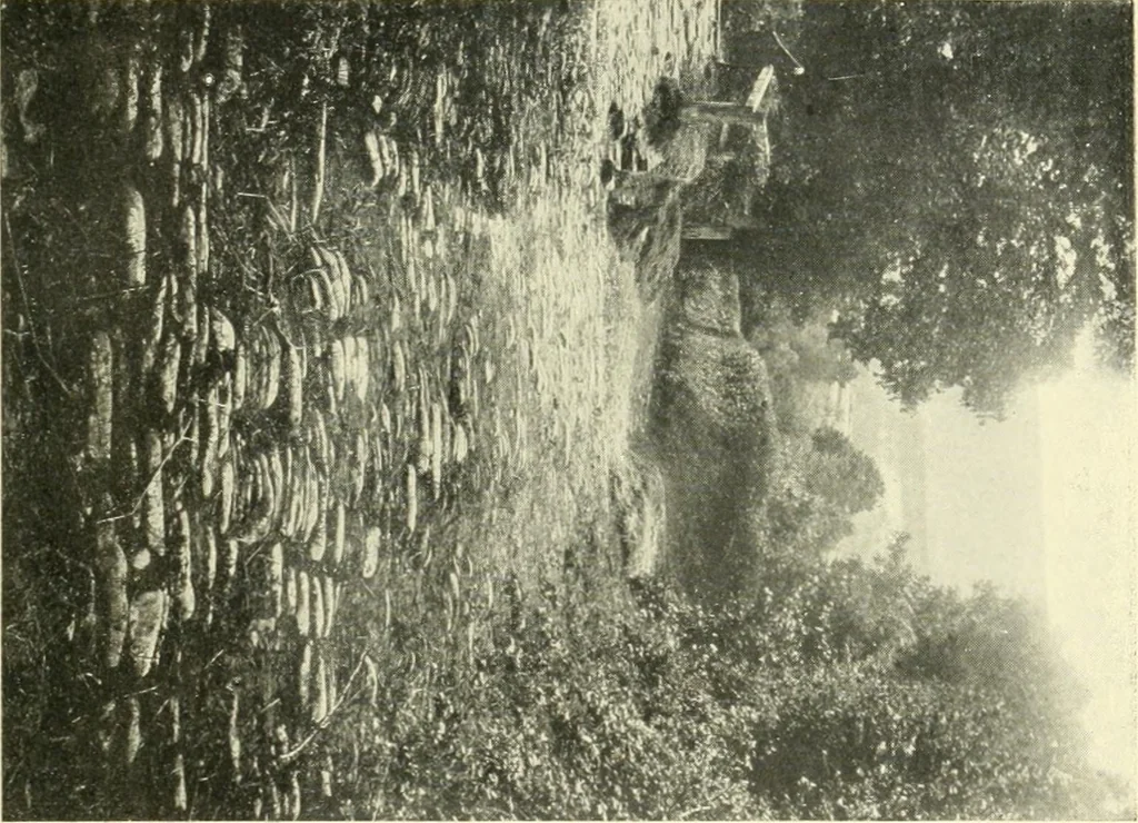 An illustration from Early British trackways : moats, mounds, camps, and sites, 1922, leaf 35