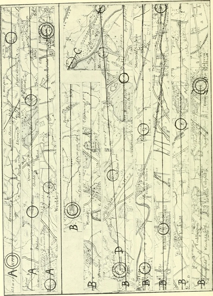 An illustration from Early British trackways : moats, mounds, camps, and sites, 1922, leaf 74