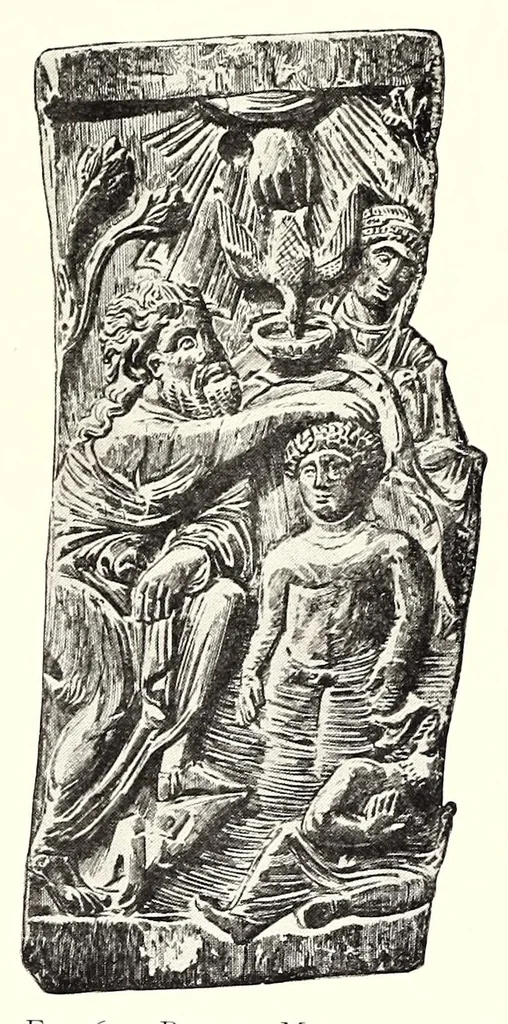 An illustration from Early Christian iconography and A school of ivory carvers in Provence, 1918, leaf 100