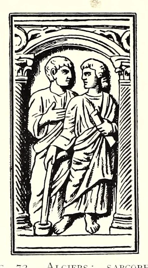 An illustration from Early Christian iconography and A school of ivory carvers in Provence, 1918, leaf 106