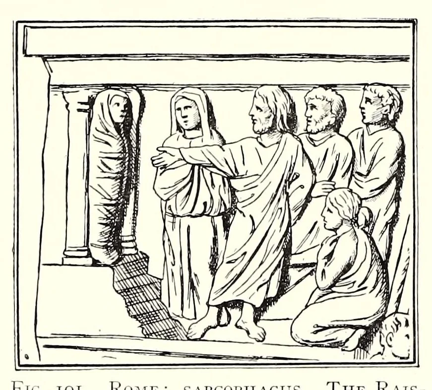 An illustration from Early Christian iconography and A school of ivory carvers in Provence, 1918, leaf 134