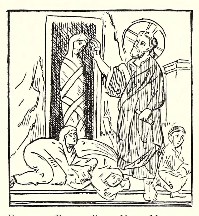 An illustration from Early Christian iconography and A school of ivory carvers in Provence, 1918, leaf 142