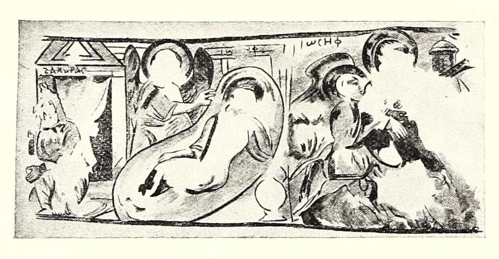 An illustration from Early Christian iconography and A school of ivory carvers in Provence, 1918, leaf 196