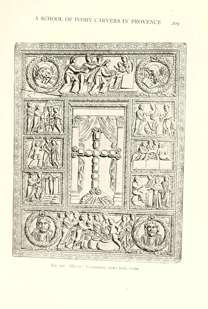 An illustration from Early Christian iconography and A school of ivory carvers in Provence, 1918, leaf 229