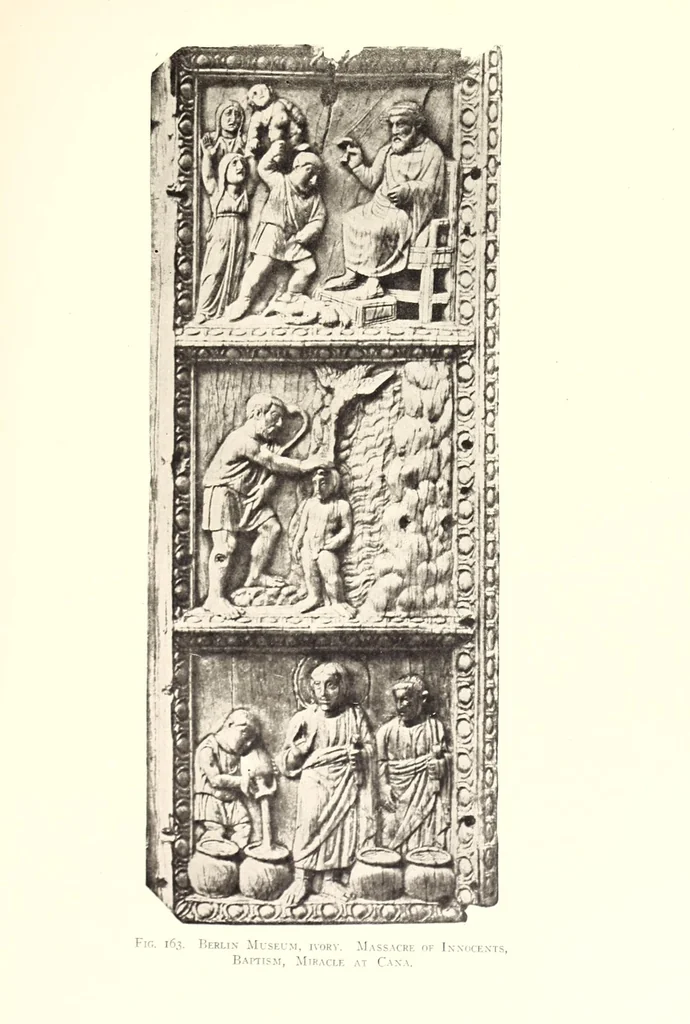 An illustration from Early Christian iconography and A school of ivory carvers in Provence, 1918, leaf 259