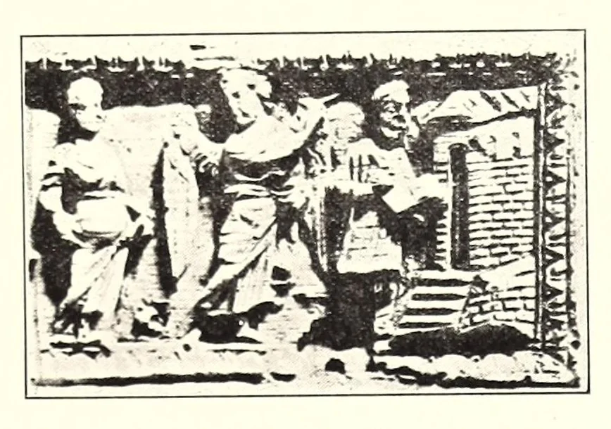 An illustration from Early Christian iconography and A school of ivory carvers in Provence, 1918, leaf 29