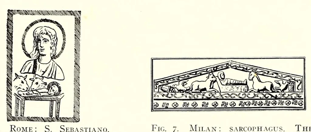 An illustration from Early Christian iconography and A school of ivory carvers in Provence, 1918, leaf 34