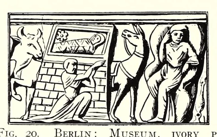 An illustration from Early Christian iconography and A school of ivory carvers in Provence, 1918, leaf 46