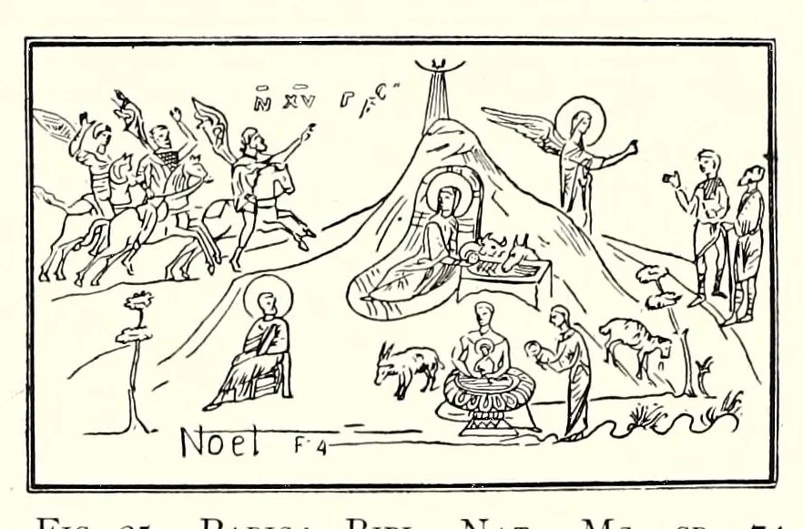 An illustration from Early Christian iconography and A school of ivory carvers in Provence, 1918, leaf 52