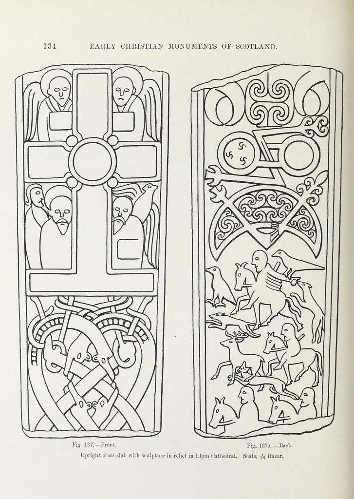 An illustration from The early Christian monuments of Scotland, 1903, leaf 172