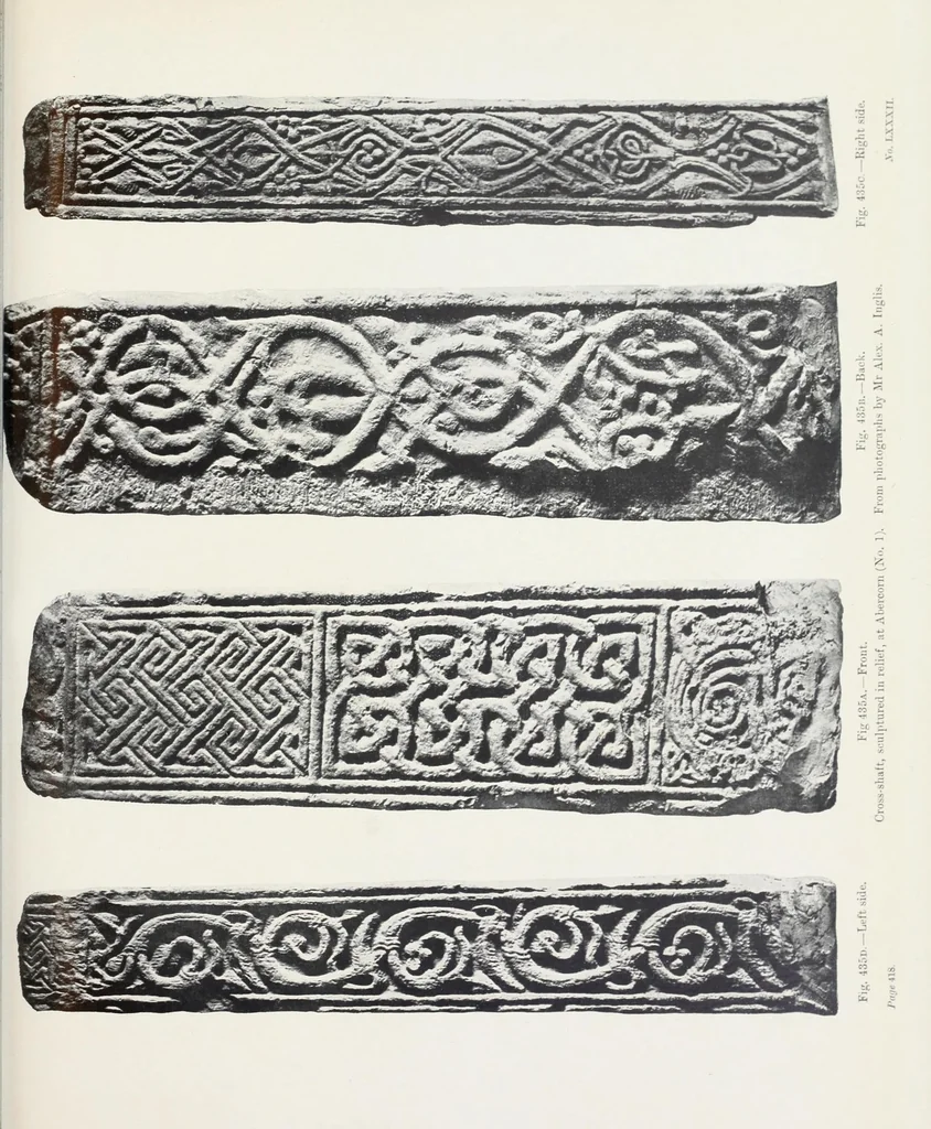 An illustration from The early Christian monuments of Scotland, 1903, leaf 587