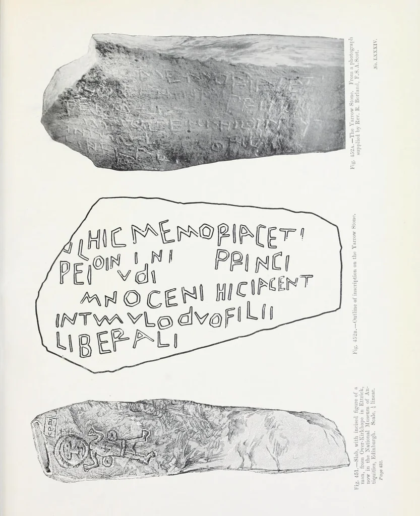 An illustration from The early Christian monuments of Scotland, 1903, leaf 605