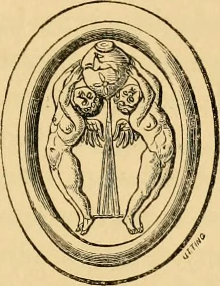 An illustration from Early Christian numismatics, and other antiquarian tracts, 1873, leaf 142