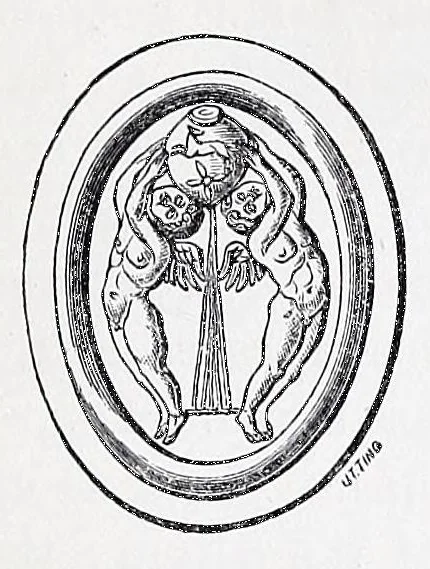 An illustration from Early Christian numismatics, and other antiquarian tracts, 1873, leaf 143