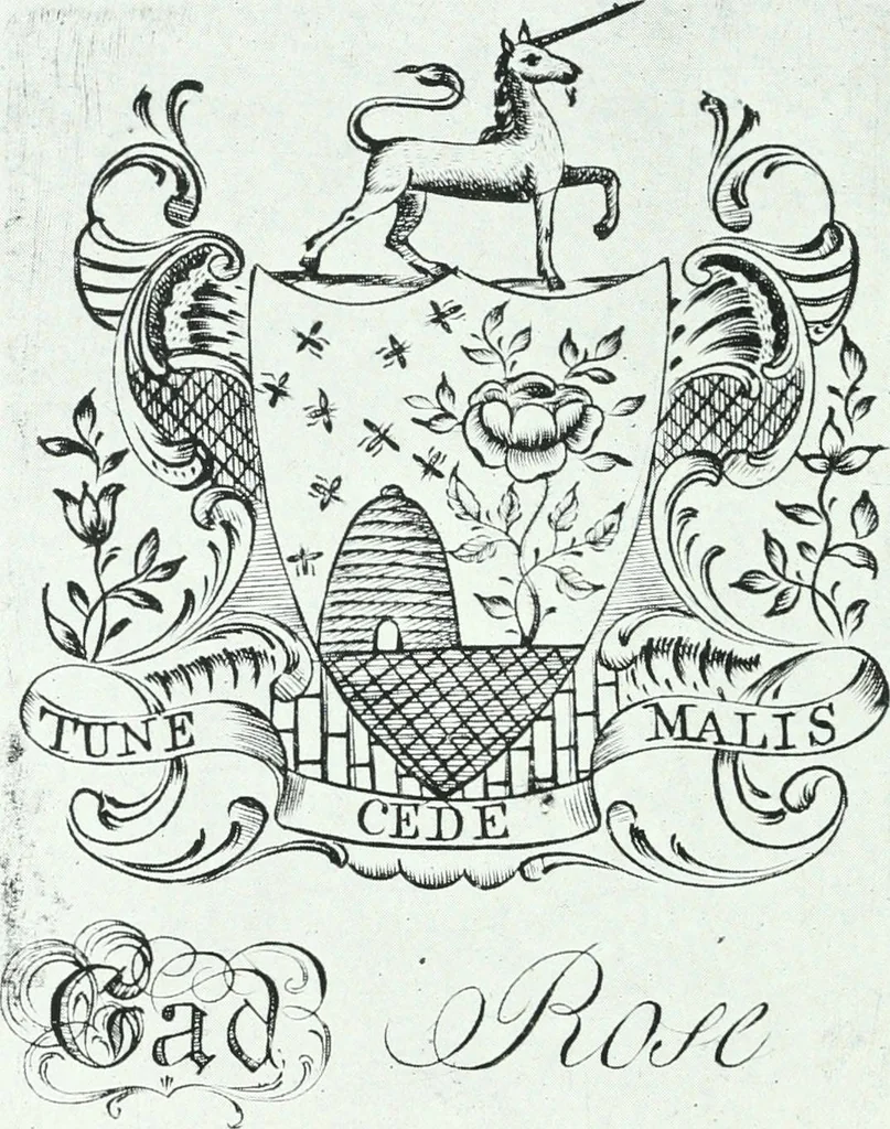 An illustration from An early Connecticut engraver and his work, 1906, leaf 103