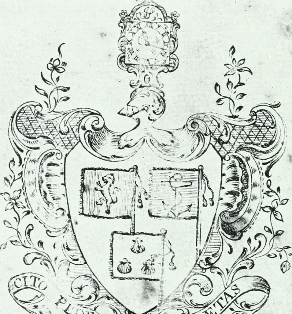 An illustration from An early Connecticut engraver and his work, 1906, leaf 109