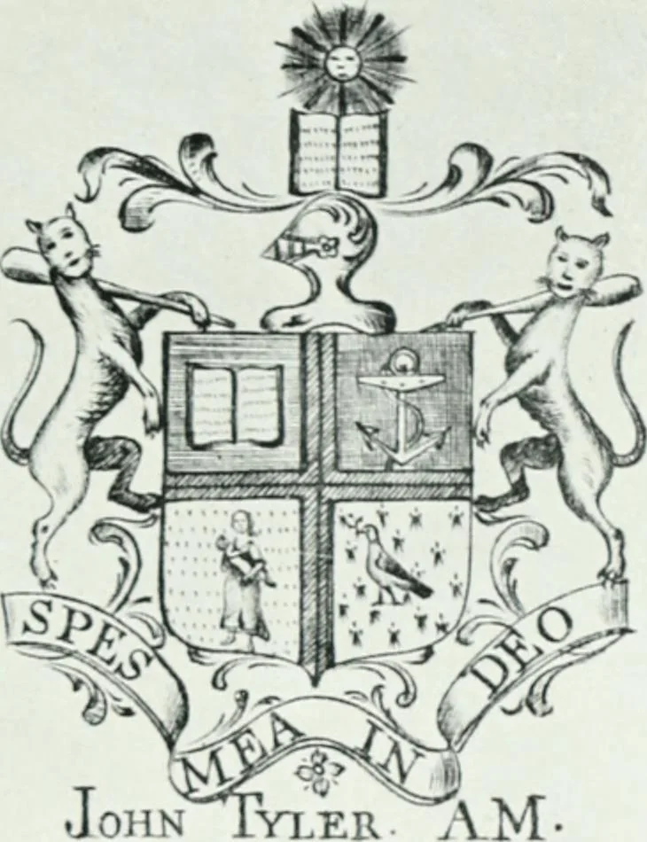 An illustration from An early Connecticut engraver and his work, 1906, leaf 118