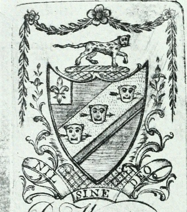 An illustration from An early Connecticut engraver and his work, 1906, leaf 121