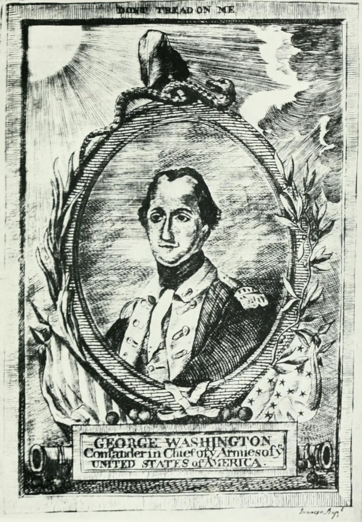 An illustration from An early Connecticut engraver and his work, 1906, leaf 124