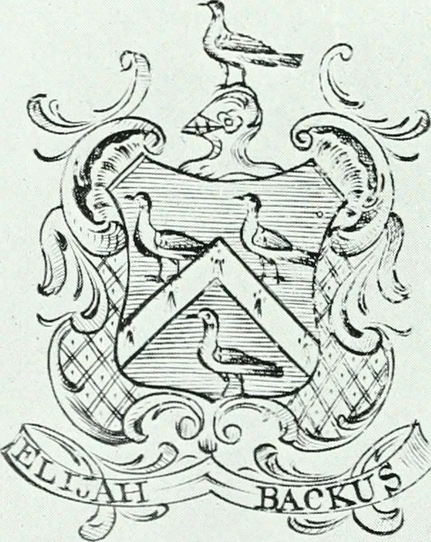 An illustration from An early Connecticut engraver and his work, 1906, leaf 19