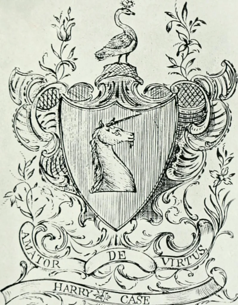 An illustration from An early Connecticut engraver and his work, 1906, leaf 28