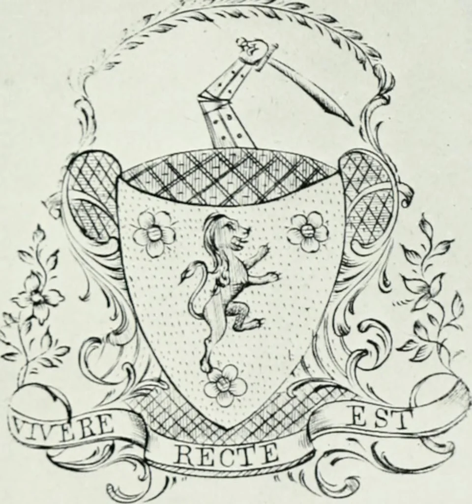 An illustration from An early Connecticut engraver and his work, 1906, leaf 34