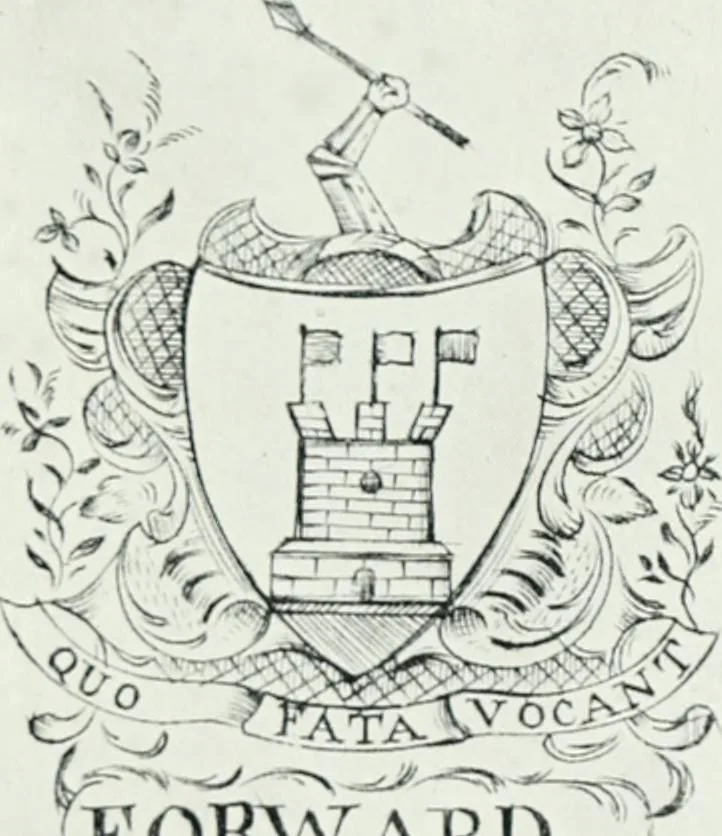An illustration from An early Connecticut engraver and his work, 1906, leaf 40