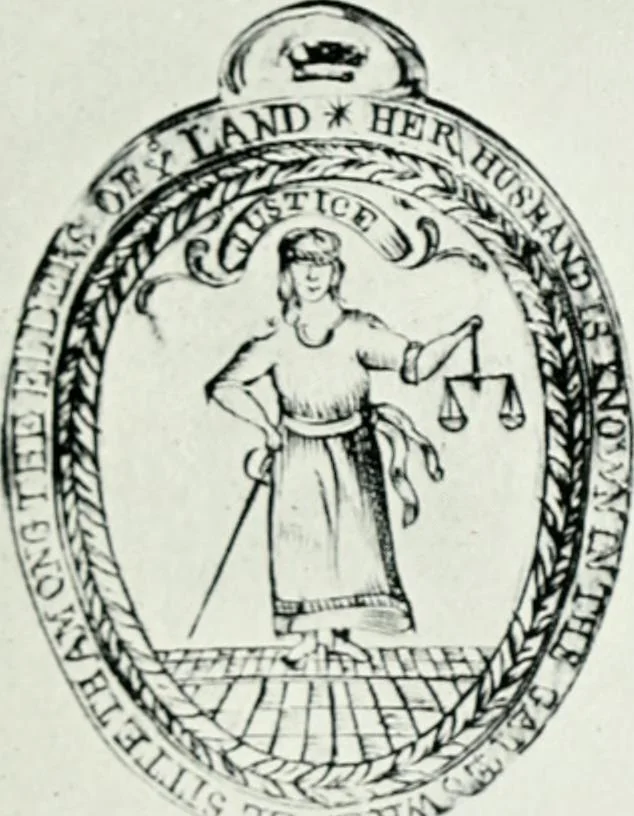 An illustration from An early Connecticut engraver and his work, 1906, leaf 52