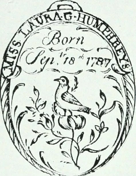 An illustration from An early Connecticut engraver and his work, 1906, leaf 55