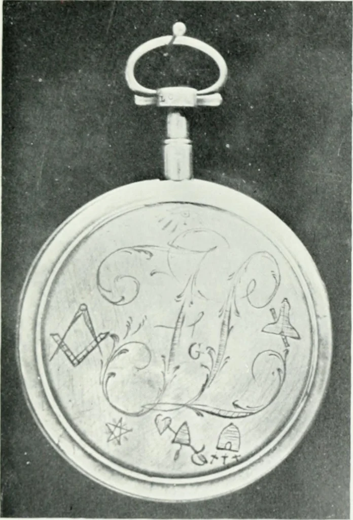 An illustration from An early Connecticut engraver and his work, 1906, leaf 64