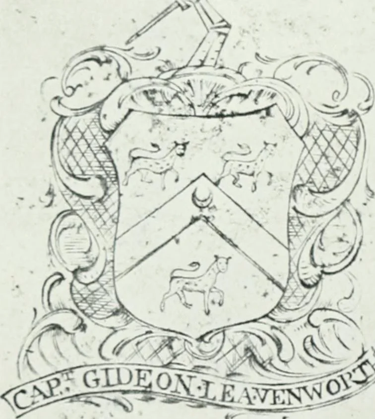 An illustration from An early Connecticut engraver and his work, 1906, leaf 70