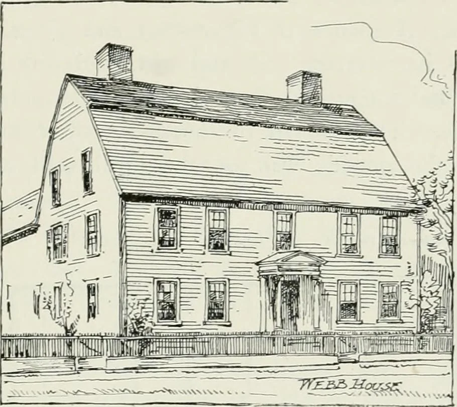An illustration from Early Connecticut houses; an historical and architectural study, 1900, leaf 101