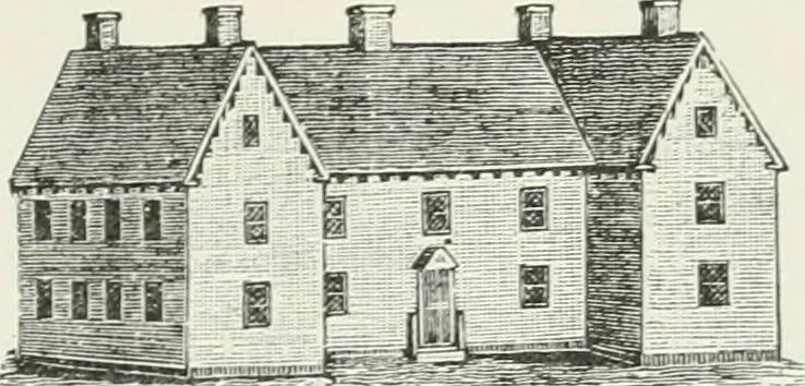An illustration from Early Connecticut houses; an historical and architectural study, 1900, leaf 115