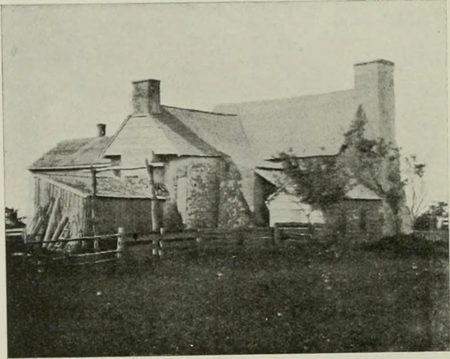 An illustration from Early Connecticut houses; an historical and architectural study, 1900, leaf 142