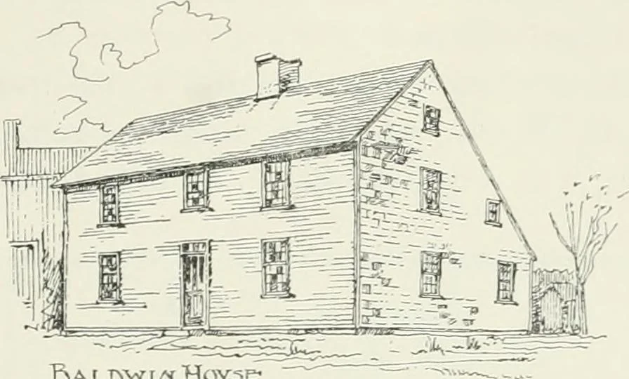 An illustration from Early Connecticut houses; an historical and architectural study, 1900, leaf 143