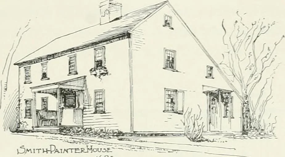 An illustration from Early Connecticut houses; an historical and architectural study, 1900, leaf 147